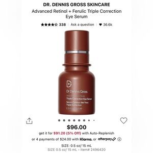 Dr. Dennis Gross Triple Correction Eye Serum